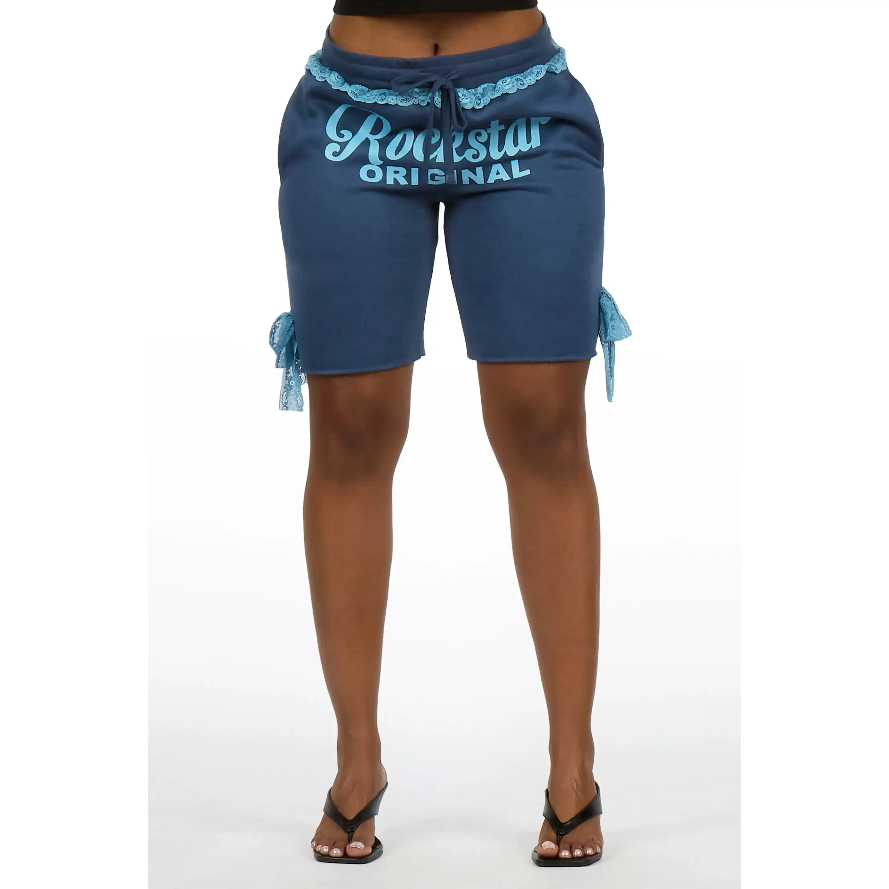 Lala Blue Baggy Short