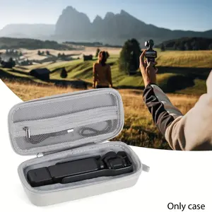 Dji Pocket 3 Camera Storage Box with Fleece Lining, Portable Travel Organizer, Essential Accessories for Dji Pocket 3 Users
