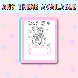Custom Coloring Card