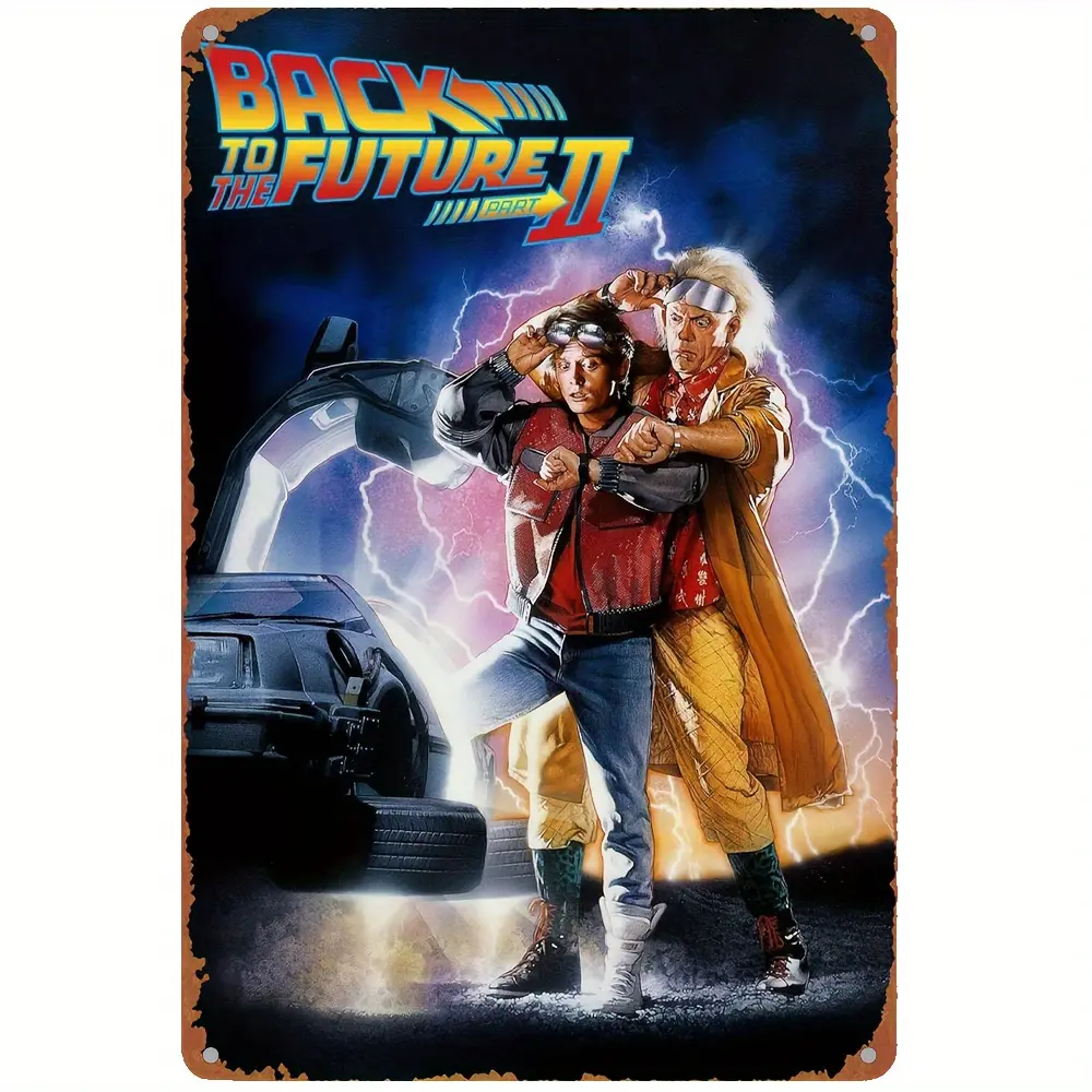 1pc, Aluminum Sign, Rusty Look 1984 Ghostbusters Movie Classic Decor Home Wall Poster, Vintage Retro Metal Signs Vintage Ranch Wall Decor Art Retro Style Signs 8''x12''Inches 20cm*30cm
