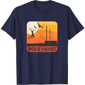Pole Vault - Vintage Look Pole Vaulting T-Shirt