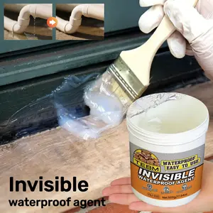 Transparent Sealant, Strong Adhesive Leakproof Anti-Crack, No Removal Needed, Ideal for Bathroom Kitchen Countertop Roof Pipe Concrete Surface RV