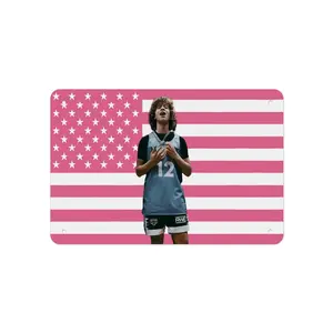 Nelson Neumann Printed Metal Painting for Garage, Home, Cafe, Bar, Bathroom Wall Decoration Premium Sign 8x12 In