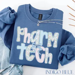 Pharmacy Technician Sweatshirt, Pharm Tech Gift, Pharmacist Crewneck
