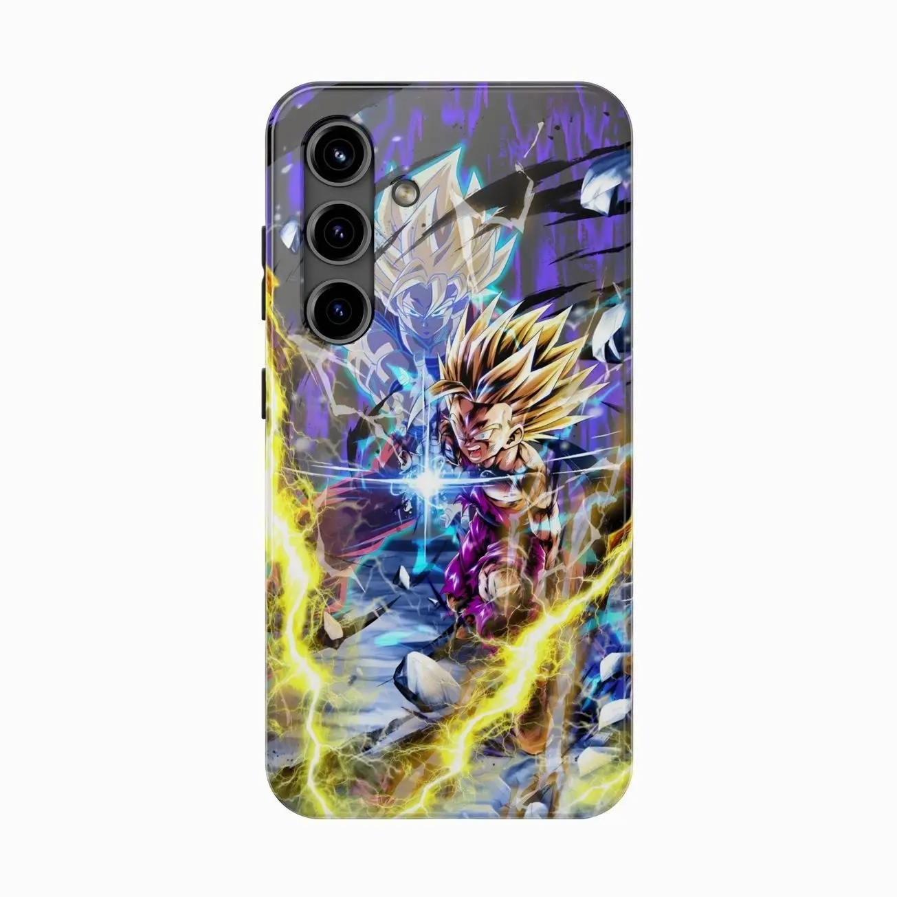 DragonS BallS Saiyan Son Gohan Phone Case , iPhone 17 16 15 14 13 12 11 X 8 7 Pro Max/Pro/Mini, SAMSUNG GALAXY 21 S22 S23 S24 25 ULTRA PLUS Shockproof Anti-Drop Protective Cases M
