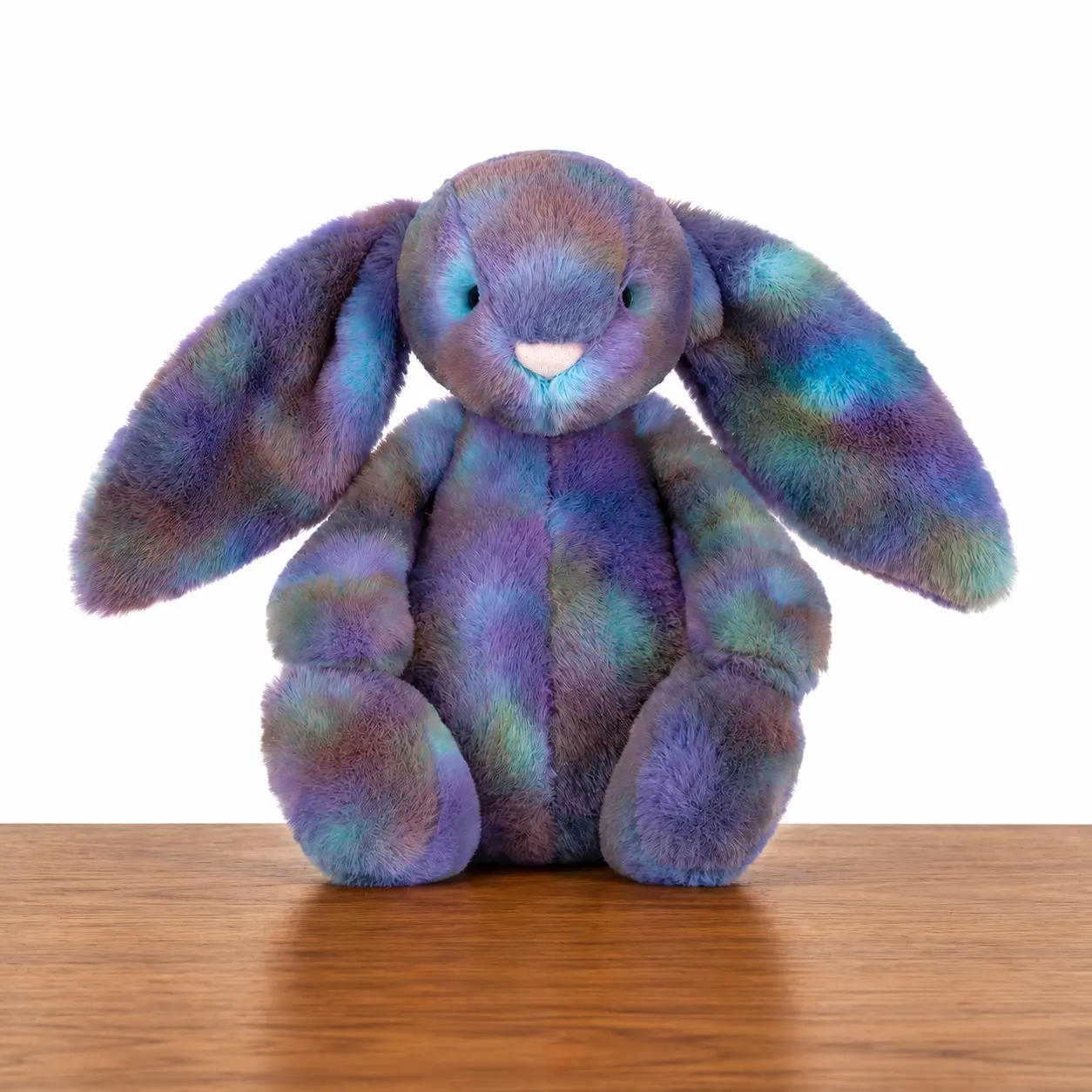 Jellycat Pastel Tie Dye Bunny Stuffed Animal – Soft Long Ear Rabbit Plush, Cute Bedroom Decor and Easter Gift