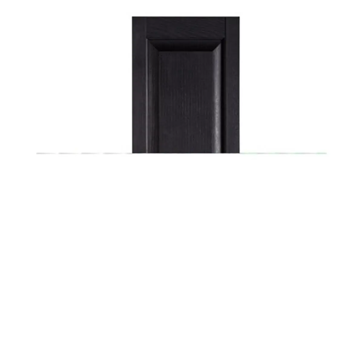 Perfect Shutters Premier Raised Panel Exterior Window Shutters Pair (15x67in) - 1-Piece Lightweight Polypropylene with Center Mullion, Fade-Resistant, 100% Color-Thru, Black, Affordable, Stylish, Add Value, Curb Appeal for Baby & Maternity Decor