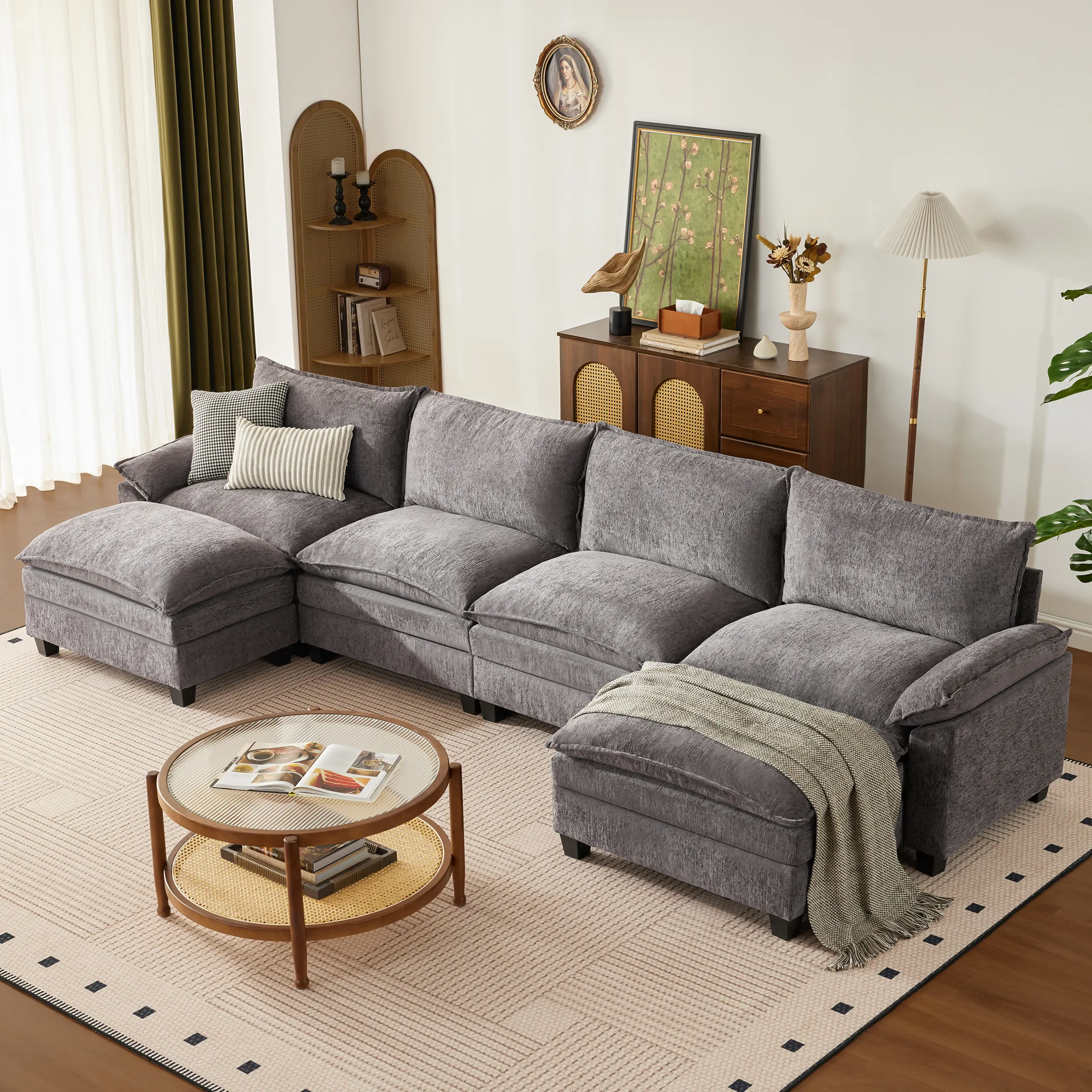Gray-6 Seats