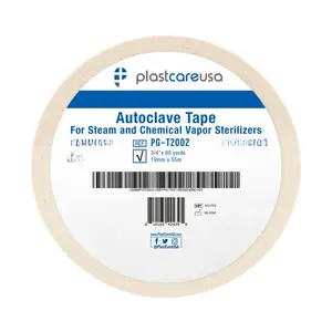 Autoclave Tape 3/4" x 60 Yards, Sterilization Indicator Tape for Steam and Chemical Vapor Sterilizers