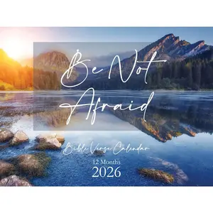 Be Not Afraid  Verse Wall Calendar 2026