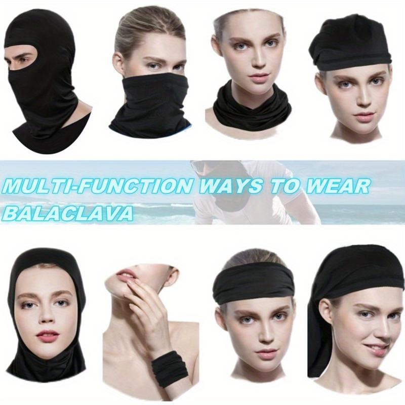 Balaclava Ski Face Mask: 6 Pack Cooling Neck Gaiter Full Face Cover Hood Shiesty Mask for Men Women for Outdoor Sports,Cycling,Running,Hiking,Hand Tools Kits