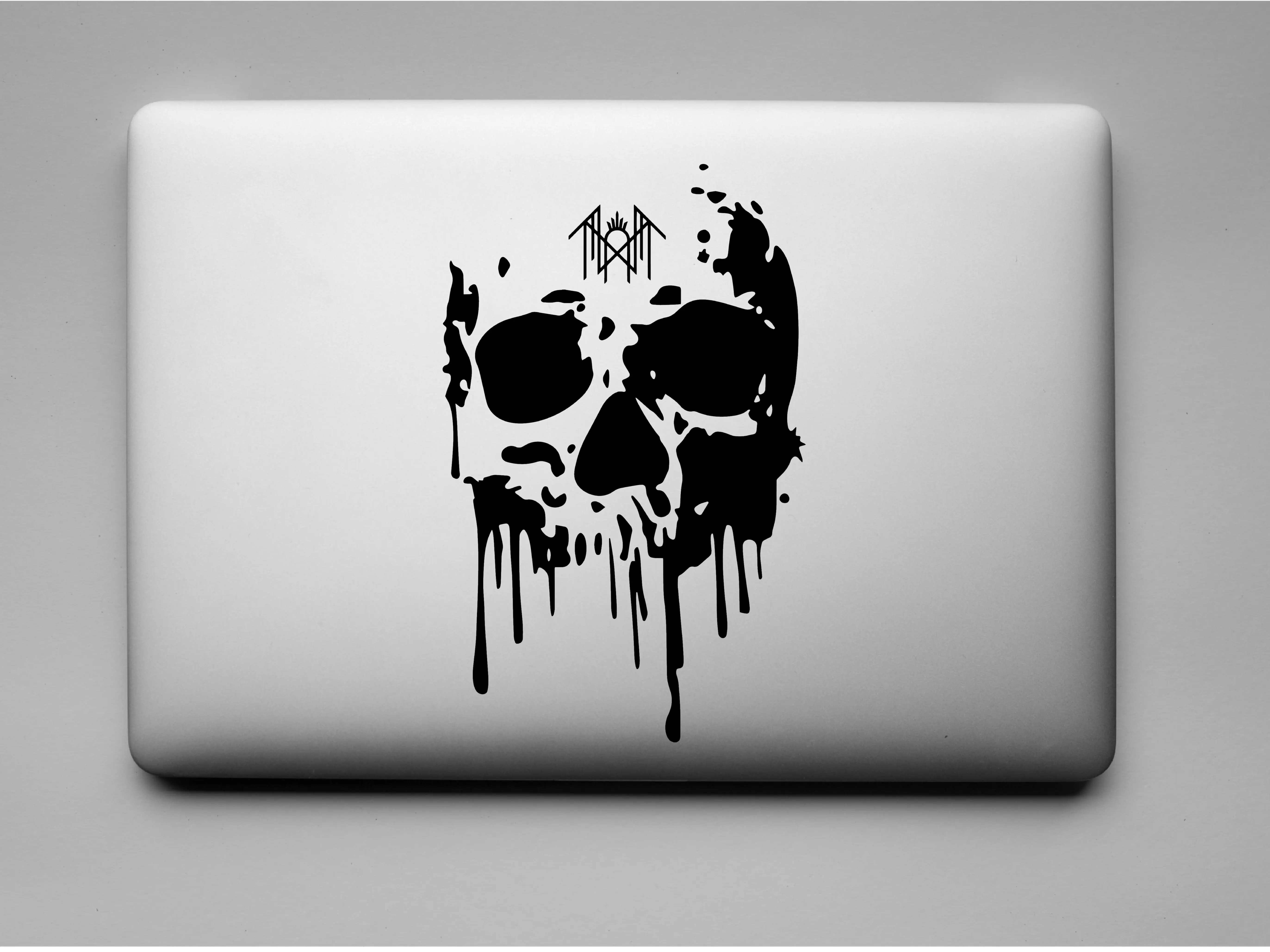 Sleep Token Vinyl Decal Skull Head with Band Logo on Forehead | Inspired by Even In Arcadia Album | Alt Aesthetic Sticker for Cars, Laptops & Water Bottles | Worship Era Fan Merch for Sleep Token Lovers, Alt Girls, and Music Fans