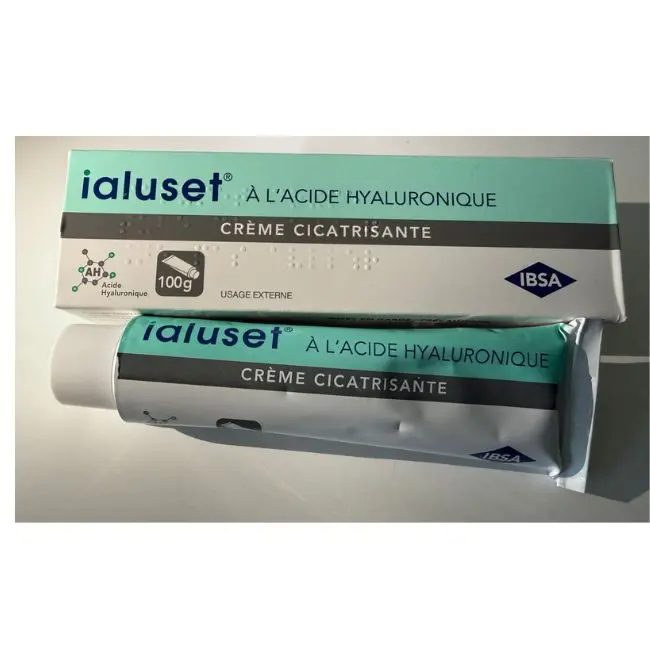 IBSA laluset Hyaluronic Acid cream 100g - French Pharmacy 100% Pure for Deep Hydration & skin repair