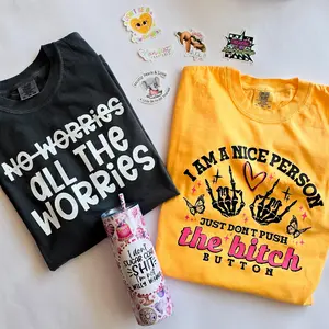 Bitch Box - 2 Shirts, 1 Tumbler, + 5 Stickers
