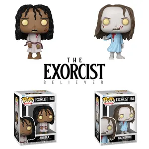 The Exorcist: Believer Complete Set of 2 Funko Pop! Vinyl Figures – Angela Possessed #1645 and Katherine Possessed #1646