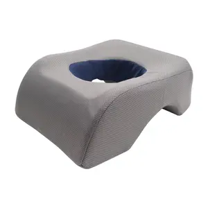 Face Pillow for Massage Foam Face Cradle Square Face Down Massage Pillow Comfortable Face Cushion Ergonomic Breathe Easy