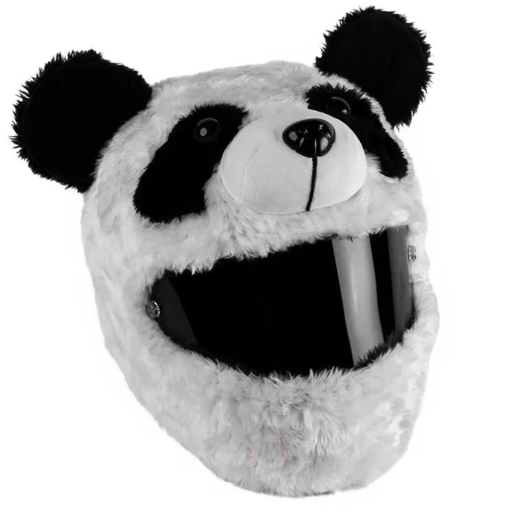 Motorcycle Helmet Cover - Panda Motorcycle Helmet Cover - Panda