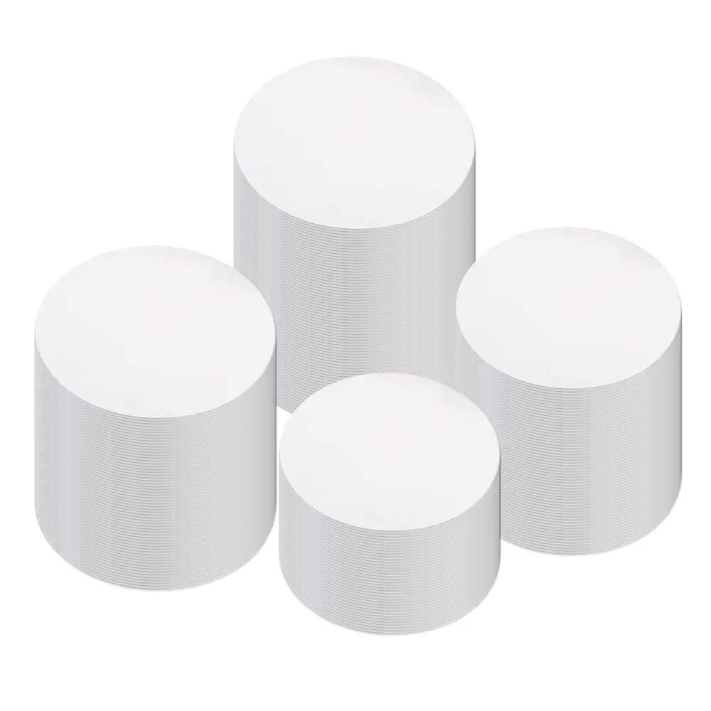 PE Cap Liners,Bottle Seal Aluminum Foil Cap Liner 120mm Induction Heat Sealer for for Cosmetic Plastic Glass Bottle Flask Jar Lid Case Canning Vials,50 Pack