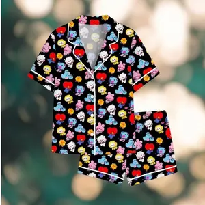 Kpop World Tour Pajama Set Women, 026 Concert Inspired Sleepwear, Cute Fan Gift Pajamas