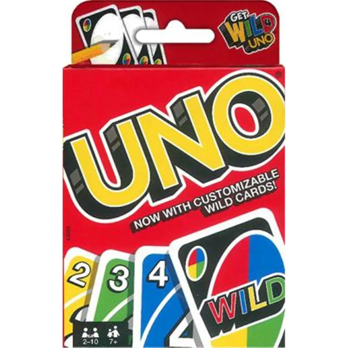 MATTEL 42003 UNO Card Game - Family Fun Party Game Cards for Casual Gatherings, Suitable for Sports & Outdoor, Fan Shop Gaming Activities, Family Fun Game