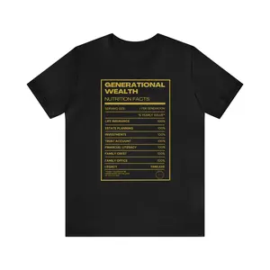 Generational Wealth Nutrition Facts™ - Gold