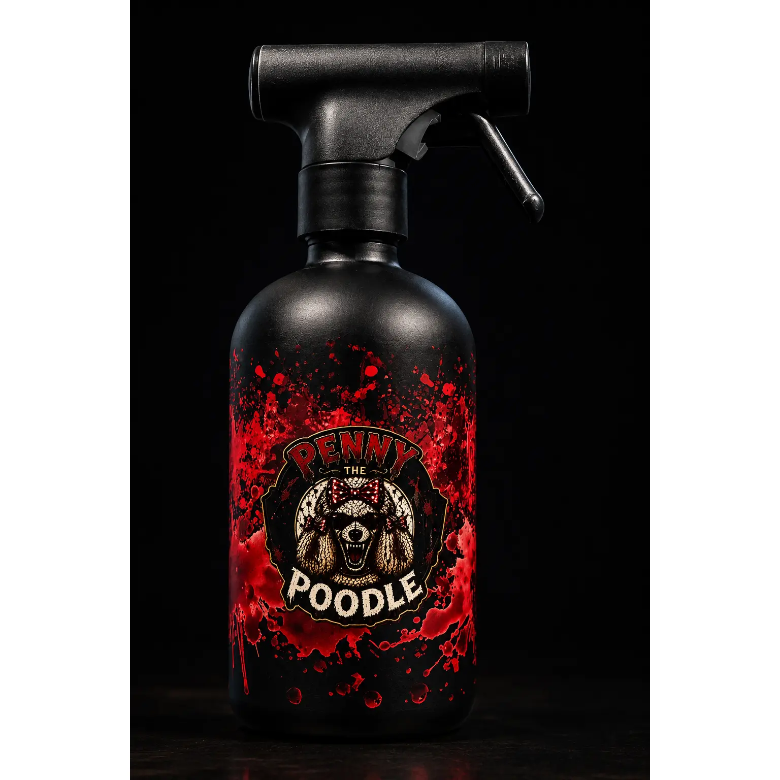 Limited Edition - Penny The Poodle Glass Bottle