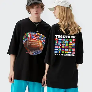 Together We Are Ameica Benito Bowl 2 Sides Unisex T-Shirt Sweatshirt Hoodie 100% Cotton All Seasons Classic Fit