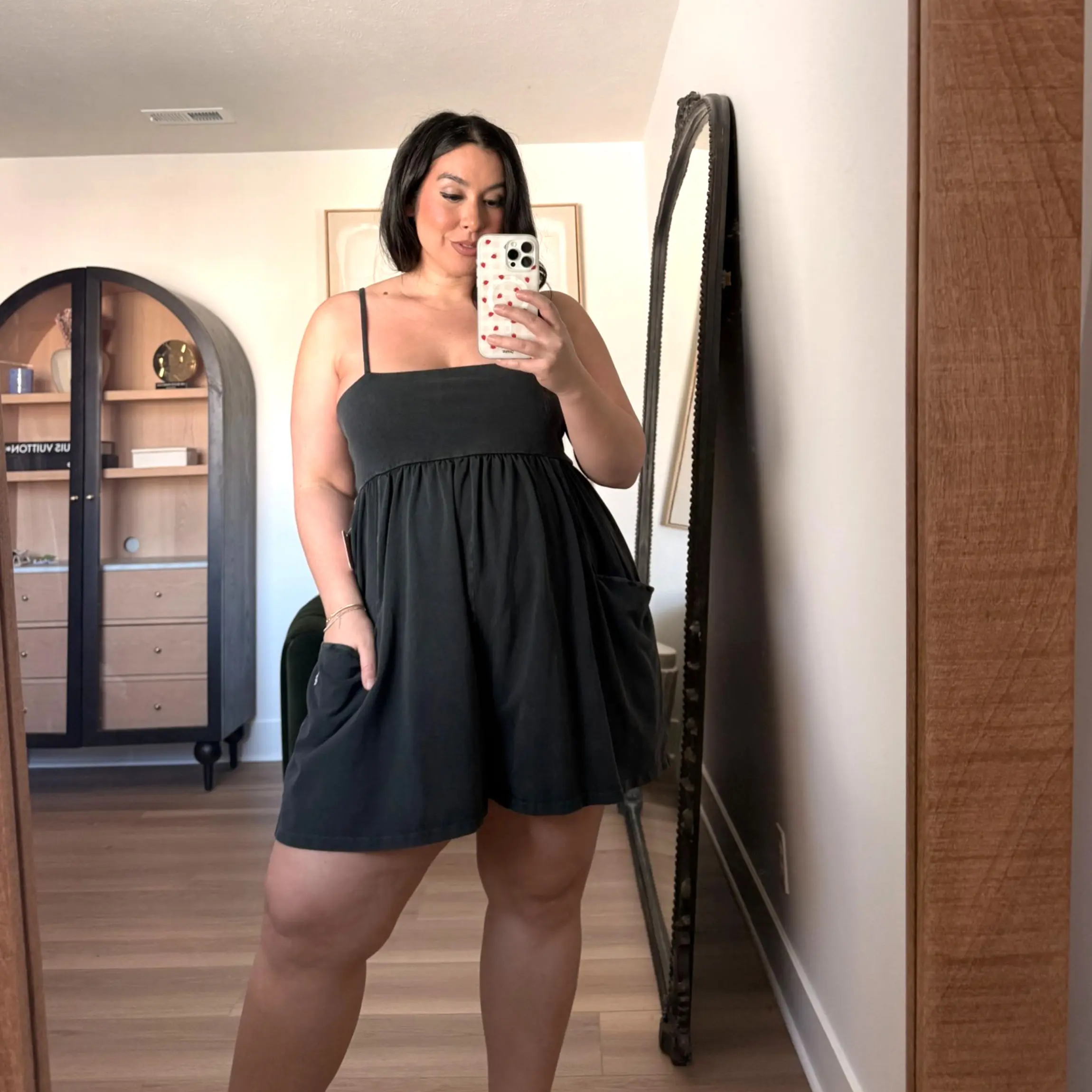 Buenoble Summer Casual Flowy Romper for Women Spaghetti Strap Loose Fit  Pocket Playsuit Cute Backless Mini Dress Look Jumpsuit - TikTok Shop