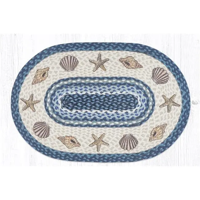 Capitol Importing 20 x 30 in. OP-362 Shells Oval Patch