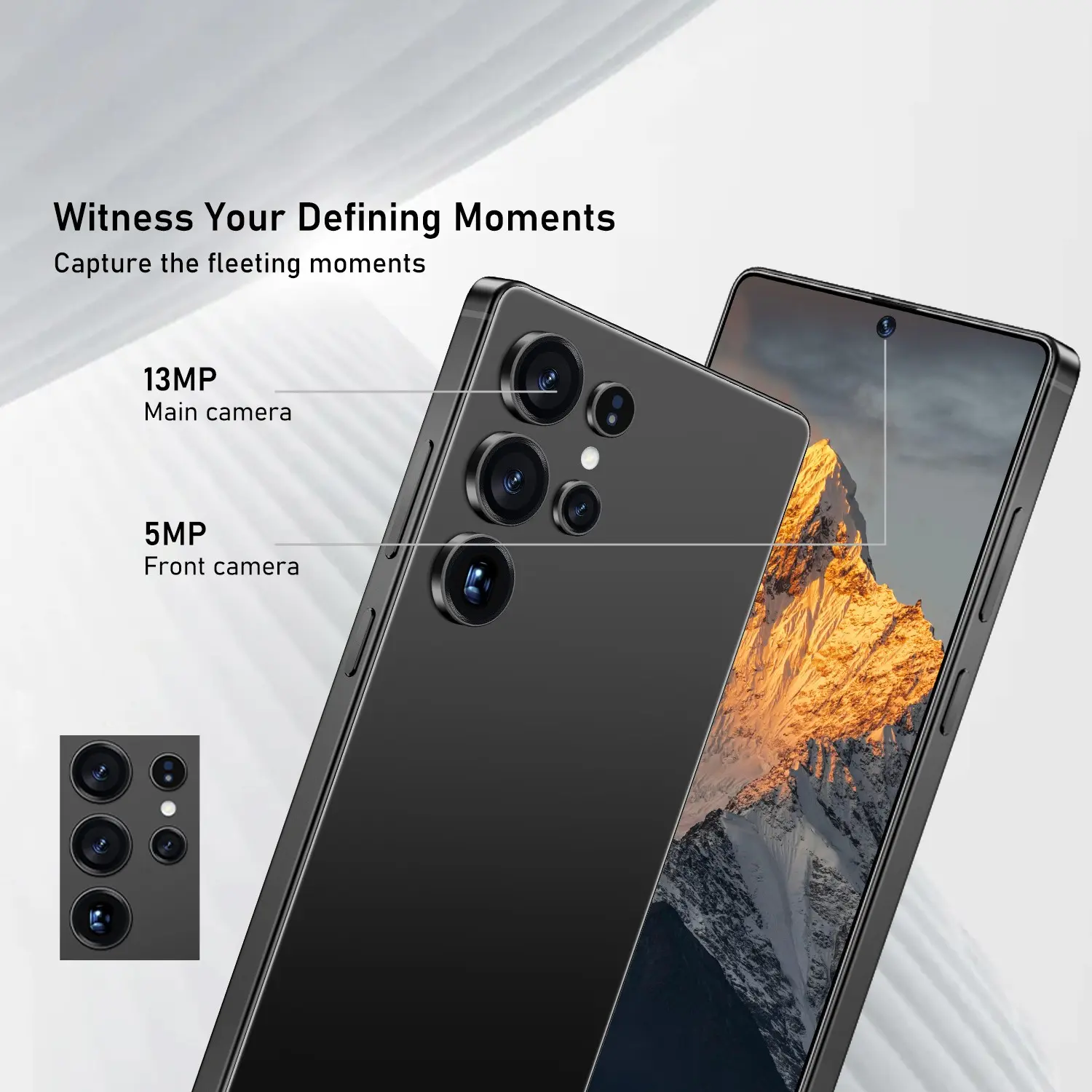S25 Ultra Smart Android Phone, 6.8 Inch Screen, Dual Sim Slot
