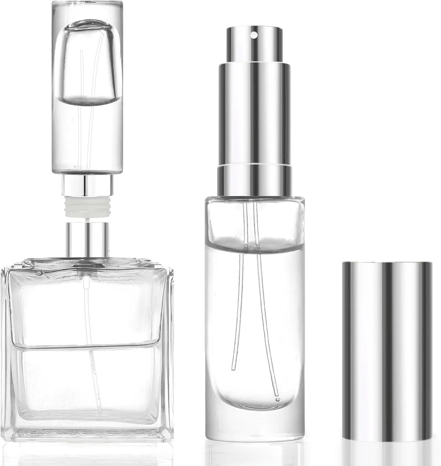 10ml Perfume Travel Refillable Atomizer Bottle Glass Unique