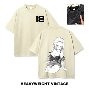 Android 18 Vintage Tee 90s Graphic Tees Men's t Shirts Graphic Tee t Shirts Funny Graphic Tee Good Graphic Tees Men's Graphic Tees Streetwear Outfits Men Vacation Outfits Oversized Tshirt Men