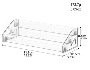 Prop glasses display rack ladder style for photo booth prop table jewelry nail polish Organiser