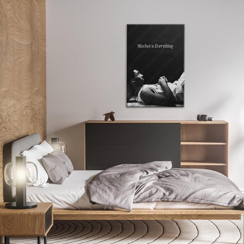 Kobe Bryant Motivational Poster, Inspirational Wall Art, Home Gym Decor, Basketball Poster, Motivation Wall Art, Motivational Print