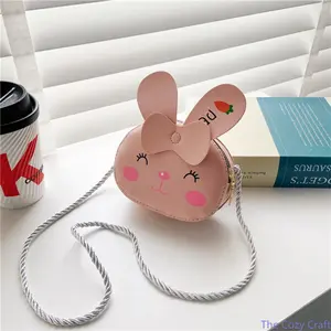 Unisex Kids Cartoon Crossbody Purse | Korean Stylish Mini Shoulder Bag, Cute Lightweight Toddler Sling Bag for Boys Girls Daily Casual Outings & Playtime summerwins