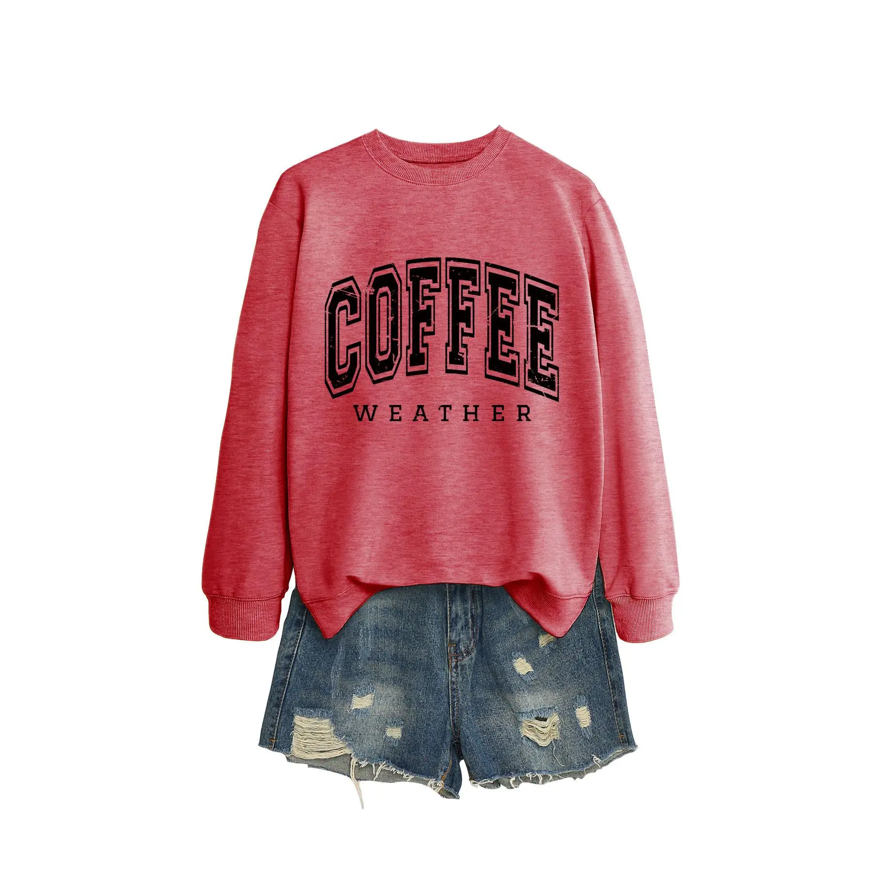 Red hoodie (black lettered picture)