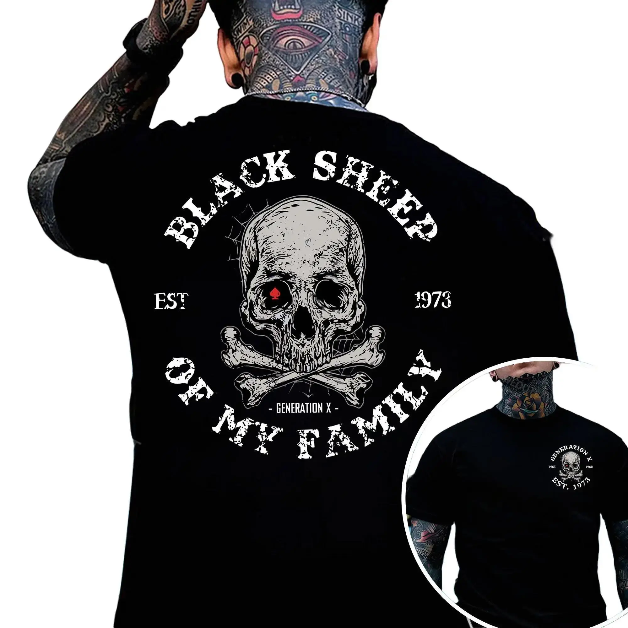 Generation X Custom Year Badass Generation T-shirt, Gen X FAFOT Shirt - 100% Cotton Top Unisex Comfort Womenswear Menswear, Custom Classic Collar Love
