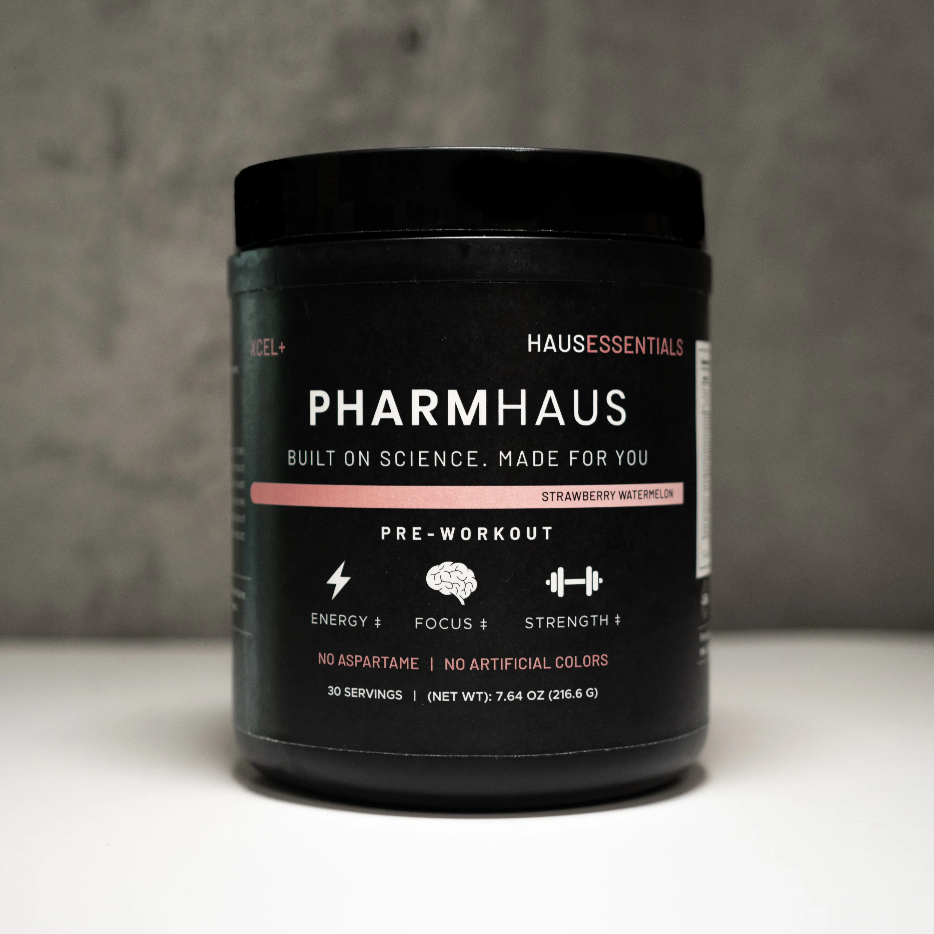 XCEL+ | Pre-Workout by PHARMHAUS: Natural Clinical Sport and Energy Drink