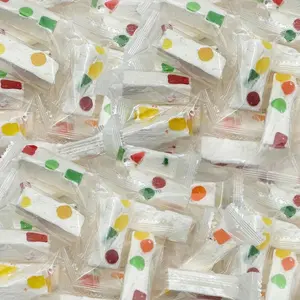 Jujube Nougat Candy | 30 Count, 11-Ounce Pack | Classic Treat with Fruit Jelly Pieces | Individually Wrapped Chewy Candy for Buffets, Gifting & Snacking
