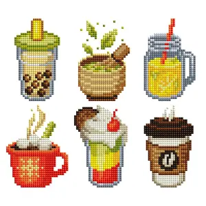 Mini Dazzles™ - Drinks Diamond Painting Kit