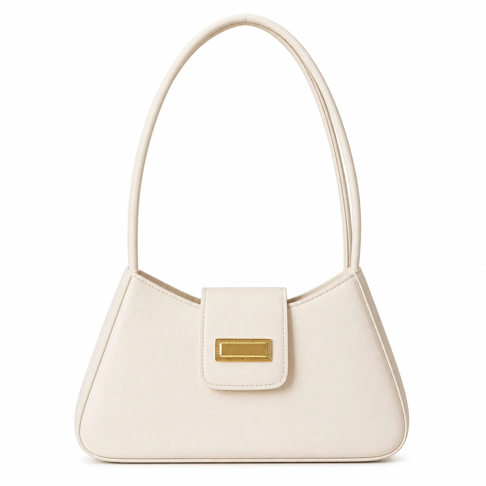 TK Women's Minimalist PU Leather Crossbody Commuter Purse - Casual Solid Color Underarm Shoulder Bag, High-Quality for Work & Travel, Crossbody Purse