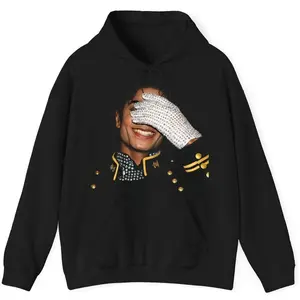 Michael Jackson Glove Hoodie, MJ Unisex Y2K Hoodies, King of Pop Graphic Outfit
