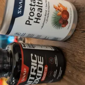 Product Review of Ultimate Men's Health Bundle - Snap Supplements - Nitric Oxide Booster 60ct + Prostate Health Bundle - Natural Supplement Capsules - Support Blood Circulation & Prostate Health from r**n V**e 5**😘