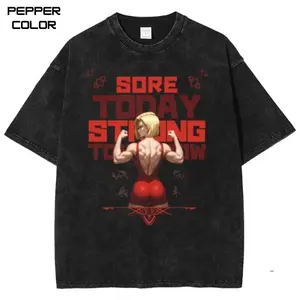 Sore today, strong tomorrow Graphic Tee, DBZ Shirt, Anime Shirt, GYM shirt, Unisex Streetwear Tee, cotton crew neck shirt, Trending, Viral Gift For Him and Her