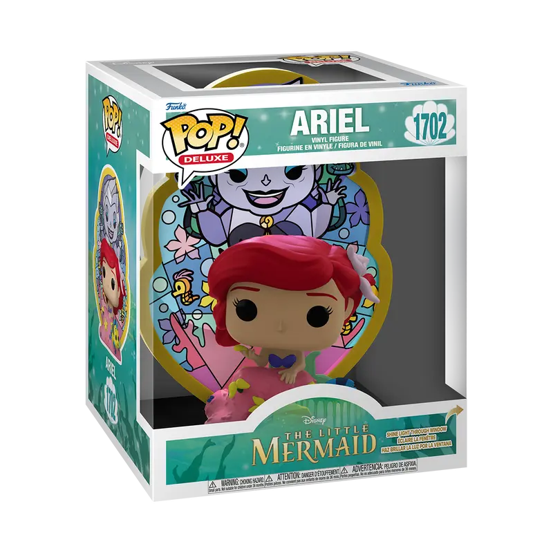 The Little Mermaid Ariel Stained Glass Deluxe Funko Pop! Vinyl Figure #1702