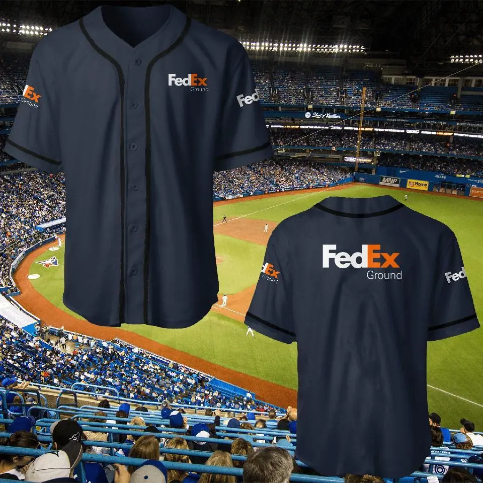 Full Print FedExx Baseball Jerseys