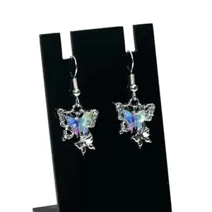 Rainbow Whimsical Slv Butterflies
