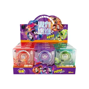 12-Pack Metal YoYo Toy Set for Kids - Colorful Fun YoYo for Play and Competitions, For Sale
