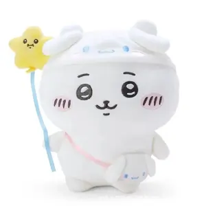 Chiikawa Joint Sanlios Doll Usagi Hachiware Kuromis Short Plush Doll Cartoon Pendant Doll 10/20cm Friend Cute Plush Toy Gift