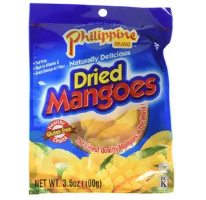Philippine Brand Dried Mangoes, 3.53oz (Pack of 2)